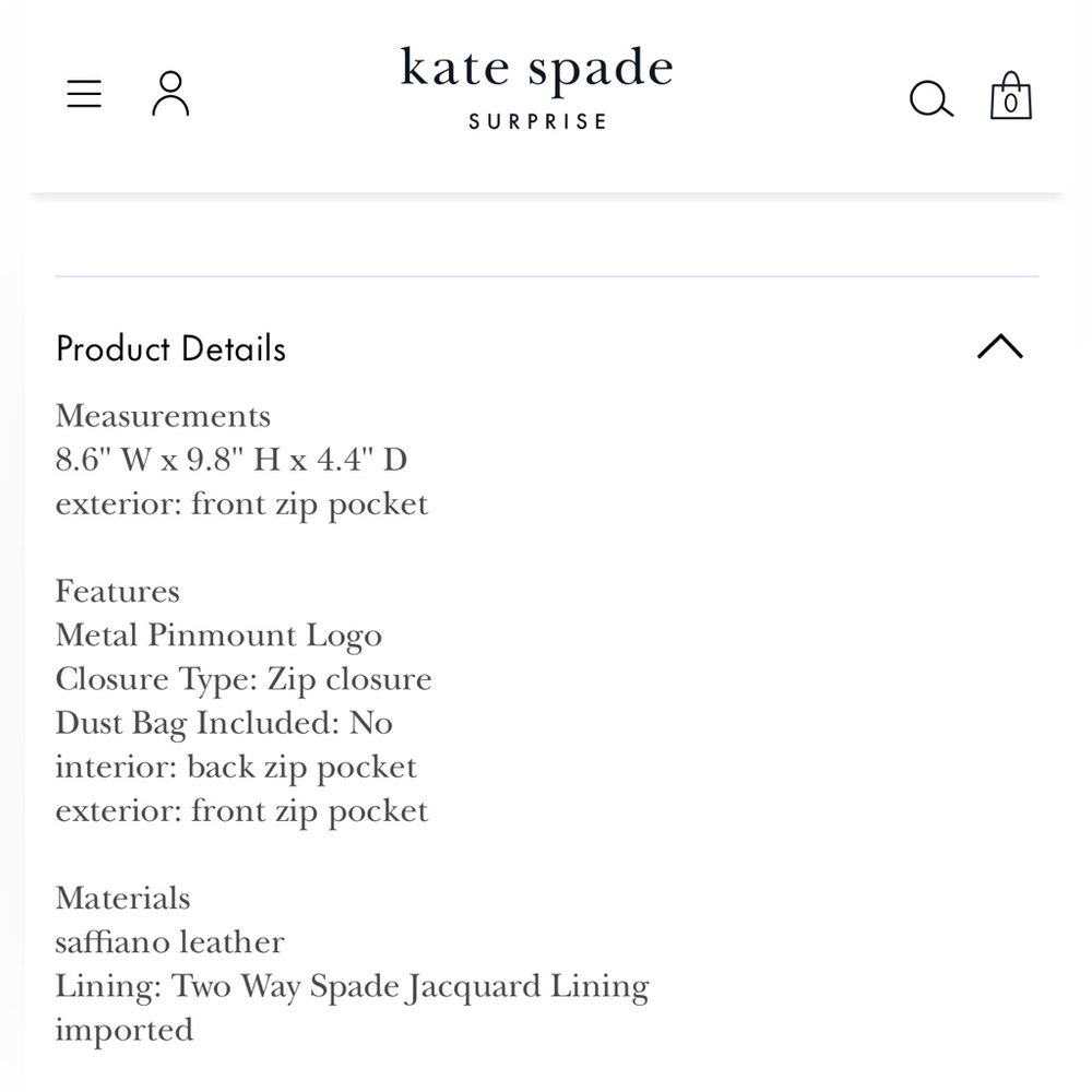 Kate Spade ♠️ - Picture 5 of 5